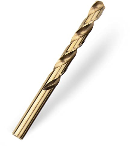 Meccion HSS Cobalt Jobber Drill Bit 1pc 12.5mm Twist Drill Bit for Drilling Stainless Steel and Metal