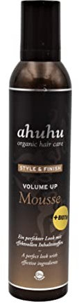 ahuhu Style & Finish Volume Up Mousse BIOTIN 300ml