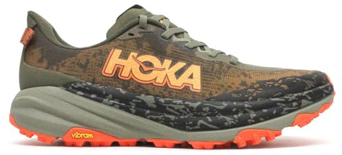 HOKA ONE ONE 1147791-AQL Speedgoat 6 Herren Antique Olive/Squash EU 40