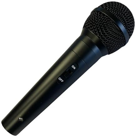Mr Entertainer Dynamic Handheld Karaoke Microphone. Metal Body with Cable
