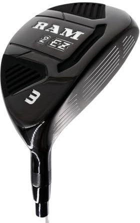 Ram Golf 2EZ Full Fairway Woods Set, 3 to 15 - Mens Right Hand (Senior)