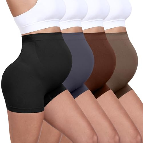 SAYCELI Seamless Maternity Shapewear, Belly Support Pregnancy Underwear for Maternity Photography and Baby Shower Dresses