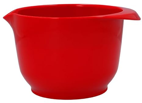 RBV Birkmann, Colour Bowls 709959 Bol mélangeur et de service, rouge cerise, 16 × 20 × 12 cm – 1,5 l, PET recyclable, résistant aux rayures, passe au lave-vaisselle et au micro-ondes