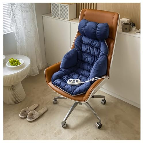 SenhE Portable Heated Chair Cushion, Winter Heated Seat Cushion, Thicken Universal Heated Seat Cover, Office/Home Use, with 9 Temperature Controls Heating Seat Cover