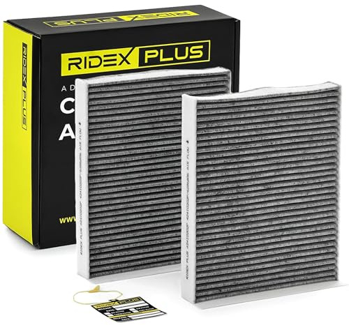 RIDEX PLUS 424I0202P Innenraumfilter Kabinenluftfilter - Pollenfilter Partikelfilter Aktivkohle Höhe: 31 Breite: 207 Länge: 245 für VW Golf IV Schrägheck (1J1) Golf VII Schrägheck (5G1, BQ1, BE1, BE2)