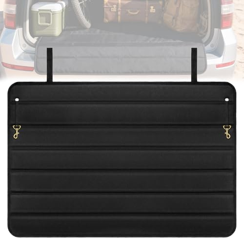 Alfombrilla para el Maletero del Coche, Alfombrilla Universal para el Maletero y Mascotas, Alfombrilla Protectora Resistente, Impermeable y Antideslizante, Color Negro