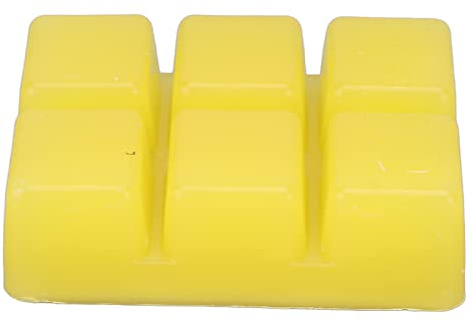 HUSHUI Doftvax Smälter, Handgjorda Aromaterapivaxblock för Avkoppling i Hemmet, Kompakt Storlek, 2,5 Oz - Perfekt för Läsning och Samling (Citron)