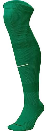 Nike Unisex U Nk Matchfit Knee High - Team 20 Socks, PINE GREEN/GORGE GREEN/WHITE, XL EU