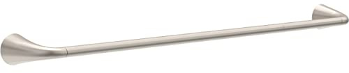 Delta Arvo (1-Pack) 18'' w/ 6 Extender Towel Rack for Bathroom SpotShield Brushed Nickel Extendable 18-24 Towel Bar for Bathroom Wall Towel Holder Rod Wall Mounted ARV18-DN