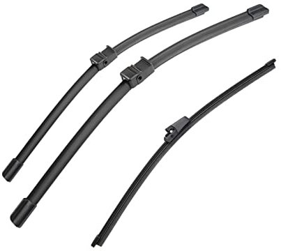 Scheibenwischer 3 STÜCKE Für Golf Plus 5M1 2005-2008 28 + 28 + 13 vorne Hinten Wischerblätter Windschutzscheibenschneider Zubehör 2005