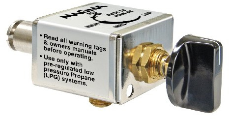 Magma A10-220 LPG Low Pressure Control Valve, Type 3 | Propane Grill Regulator | Low Output BBQ Valve | Propane Gas Flow Control