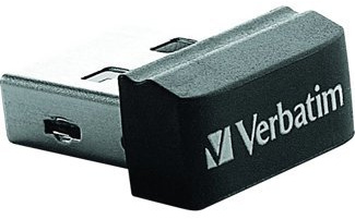 Verbatim 16GB Store' n' Go Nano USB 2.0 - Memoria USB (16 GB, USB 2.0, Sin Tapa, Negro, 2,715 cm, 1,711 cm)