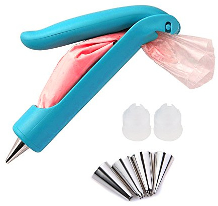 Yakamoz Pastry DIY Cake Decorating Pen Icing Piping Tips Nozzles Bag Sugar Craft Fondant Cake Deco Tool Kit