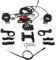Reykentu E-Bike 12 V-72 V Doppelscheinwerfer vorne hinten Blinker Licht Ebike Umbausätze DIY benutzerdefinierte Version