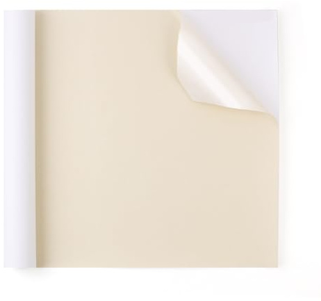 Patches di Tessuto di Lino Autoadesive, Beige, 43x200cm Toppe di Riparazione in Lino, Toppe per Riparazione Autoadesive in Lino tessuti, per divano, tenda, mobili, sedia a sdraio
