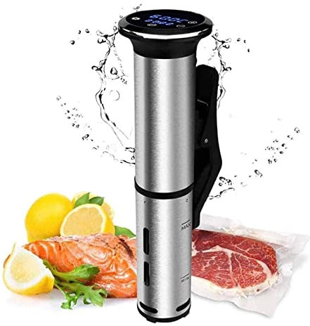 Sous Vide Cooker, Thermal Immersion Circulator with Accurate Temperature and Timer Control, 1200W Stainless Steel Sous Vide Machine for Hotels, Restaurants, Kitchens