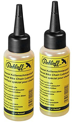 Rohloff Kettenöl Spezialkettenschmierfett 50 ml (2er Set) L - Kettenschmierstoff - Fahrradkettenschmierstoff - Korrosion verhindern - 50g