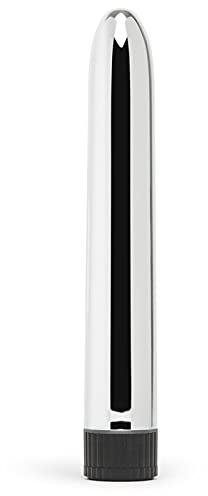 Lovehoney Silver Seducer Classic Vibrator | Plastic, Multispeed Vibrations, Waterproof