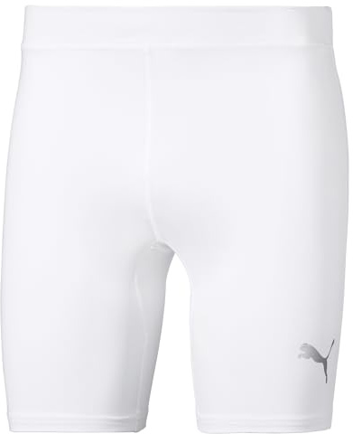 PUMA Herren, LIGA Baselayer Short Tight Hose, Weiß, M