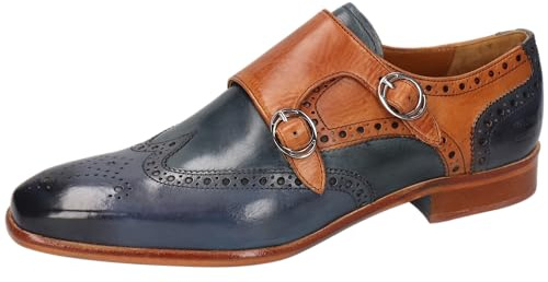 Melvin & Hamilton Bond 5, Mocasín Monkstrap Hombre, Multicolor, 40 EU