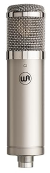 Warm Audio WA-47jr SE Microfono a condensatore cardioide a diaframma largo, microfono a condensatore a diaframma largo (finitura nichelata, capsula K47, suono da studio caldo e ricco di dettagli)