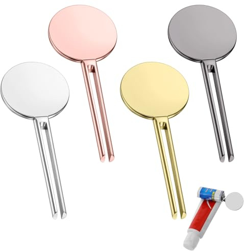 Guduling 4 Stück Tubenquetscher für Alle Tube, Tube Squeezer Key, Tubendrücker