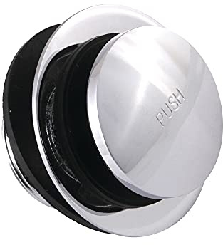 Kingston Brass DTT201 Tip-Toe Tub Drain, Polished Chrome