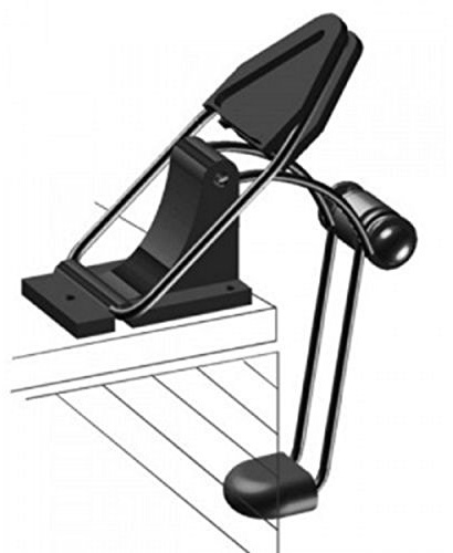 Arrêt bloc volet contre-plaque bras standard MONIN Noir - 152160