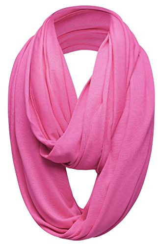 Basic Sense Snood Scarf for Men and Women, Cotton Jersey Neck Warmer | Cotton-blend jersey snood with a generous 180cm (71in) loop, 80cm (31.5in) deep - wear doubled at the neck or over the head