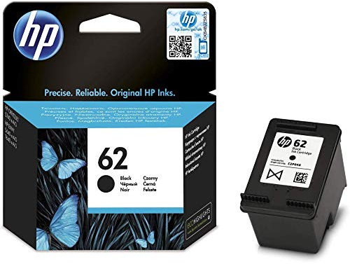 HP C2P04AE 62 Original Ink Cartridge, Black, Single Pack (Package may vary)