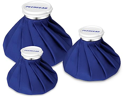 Ice Bag for Injuries，Reusable Ice Cold Pack, Ice Packs for Injuries, Hot & Cold Therapy and Pain Relief, First Aid Therapy Packs Relief and Reduce Sports Injuries，3 Pack (6/9/11)