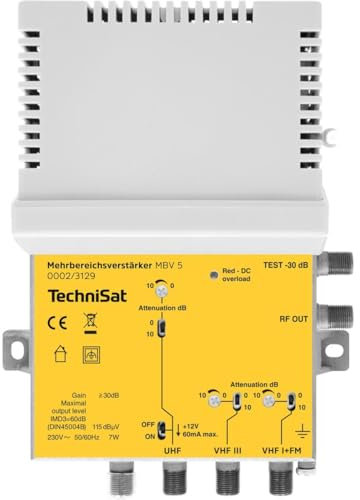 TechniSat 0002/3129 Mehrbereichsverstärker MBV5