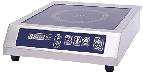 DSYOGX Placa de inducción eléctrica de inducción individual, Placa Calefactora, 3500 W, 220 V, digital, cocina de inducción