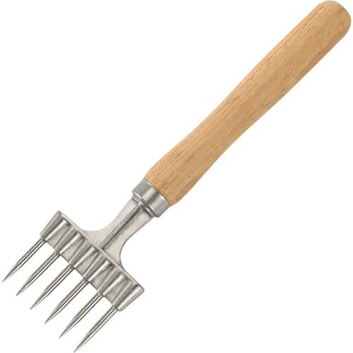Fituenly Eispickel, Edelstahl-eismeißel Holzgriff, Entfernungspickel Für Zerstoßenes EIS, Tragbares Eishammer-eispickel-Werkzeug Für Bars, Küchen, Picknicks, Camping