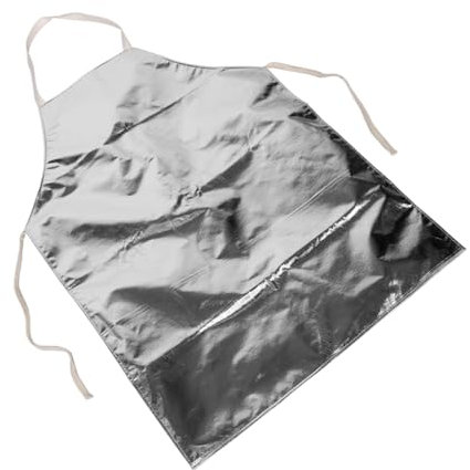 UKCOCO Delantal De Cocina Aislante Resistente Al Calor Para Barbacoa y Asar Protección Técnica Para Soldadura y Recortadora