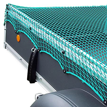 AWOTEX Anhängernetz 2,0 x 3,0 m I versch. Größen I Netz für Anhänger & Container I LKW & PKW Container-Netz mit 45 x 45 mm Maschenweite I 3 mm Dickes Abdecknetz für Anhänger & Container