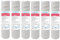 Set mit 6 Filterkartuschen mit gewickeltem Draht 25,4 cm (10 Zoll), 50 Mikron