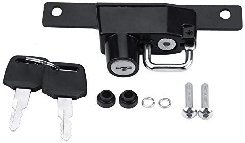 KIMISS Gancio per Attacco a Serratura per elmetto in Lega per Moto Laterale Sinistro per Modelli R Nine T 2014-2016