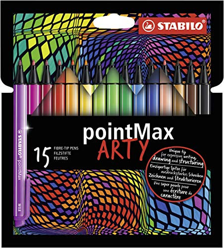 STABILO - Filzschreiber - pointMax - ARTY - 15er Pack - 15