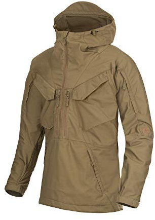 Helikon-Tex Bushcraft PILGRIM Anorak - Chaqueta para exteriores, color negro, Coyote-11, S