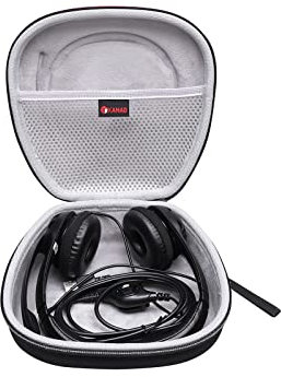 XANAD Funda para Logitech H390 H340 H111 Auriculares con Cable Estéreo con Micrófono (Gris)