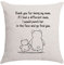 Aocaso Mum Cushion Cover Throw Pillow - Mummy & Mom Gifts from Daughter & Son (Thank You for Being My Mum)