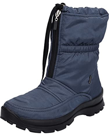 Westland Damen Snowboots Grenoble 118,Weite G (Normal),Wechselfußbett,wasserdicht,Thermostiefel,Moon Boots,Canadians,Blau (Jeans),39 EU / 6 UK