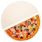 Halbmond Backstein Pizza Backstein für Big Green Egg XL, 2 Stück 50 cm Kochstein Keramik für Kamado Joe Big Joe II, für Primo Oval XL, für Vision Grills XL, für CharGriller Akorn Kamado Kooker