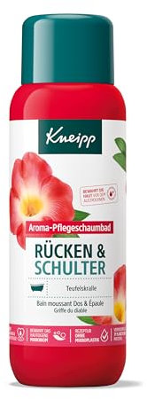 Kneipp Aroma-Pflegeschaumbad Rücken & Schulter - Wohltuend für Rücken, Nacken und Schulter - Rezeptur ohne Mikroplastik - 400ml