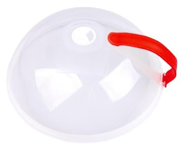 Couvercle alimentaire transparent pour micro-ondes | Couvercle transparent pour micro-ondes | Couvercle pour assiette, bol, plat empêche les éclaboussures d'huile, gadget de cuisine pour petits,