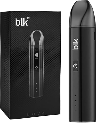 Nova Dry Herb Vaporizer, 2-IN-1 Vaporizer with lsolated Airpath, 1601mAh Battery, SS Filter Net, 4 Temps Setting, Deep Ceramic Chamber, （No Nicotine)