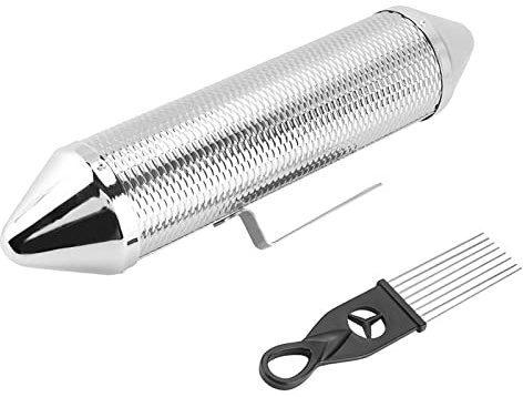 Generic Högkvalitativt Rostfritt Stål Metall Guiro Slaginstrument, Fint Utförande, Bekväm Att Spela, för Professionell Prestanda, Silver