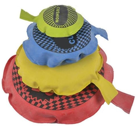 Whoopee Cushion - Cojín para pedos - 4 piezas - Divertido bolsillo para pedos - Artículos de broma - Juguete inflable para pedos - Cumpleaños - Día de los Inocentes - Sonidos divertidos, A partir de 3