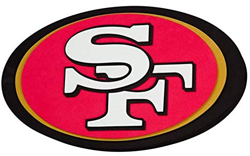 NFL San Francisco 49Ers 3D-Schaumstoff-Wandschild